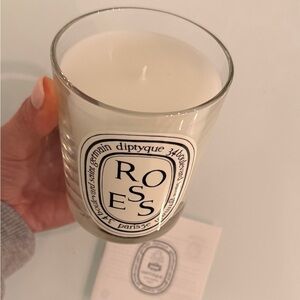 diptyque Roses Scented Candle - NEW WITH BOX
